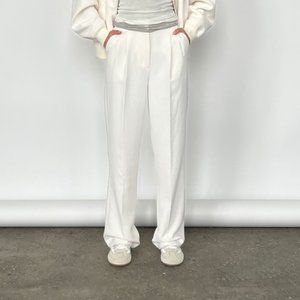 Aritzia Wilfred Effortless Pants, Size 00, Light Birch, WORN TWICE